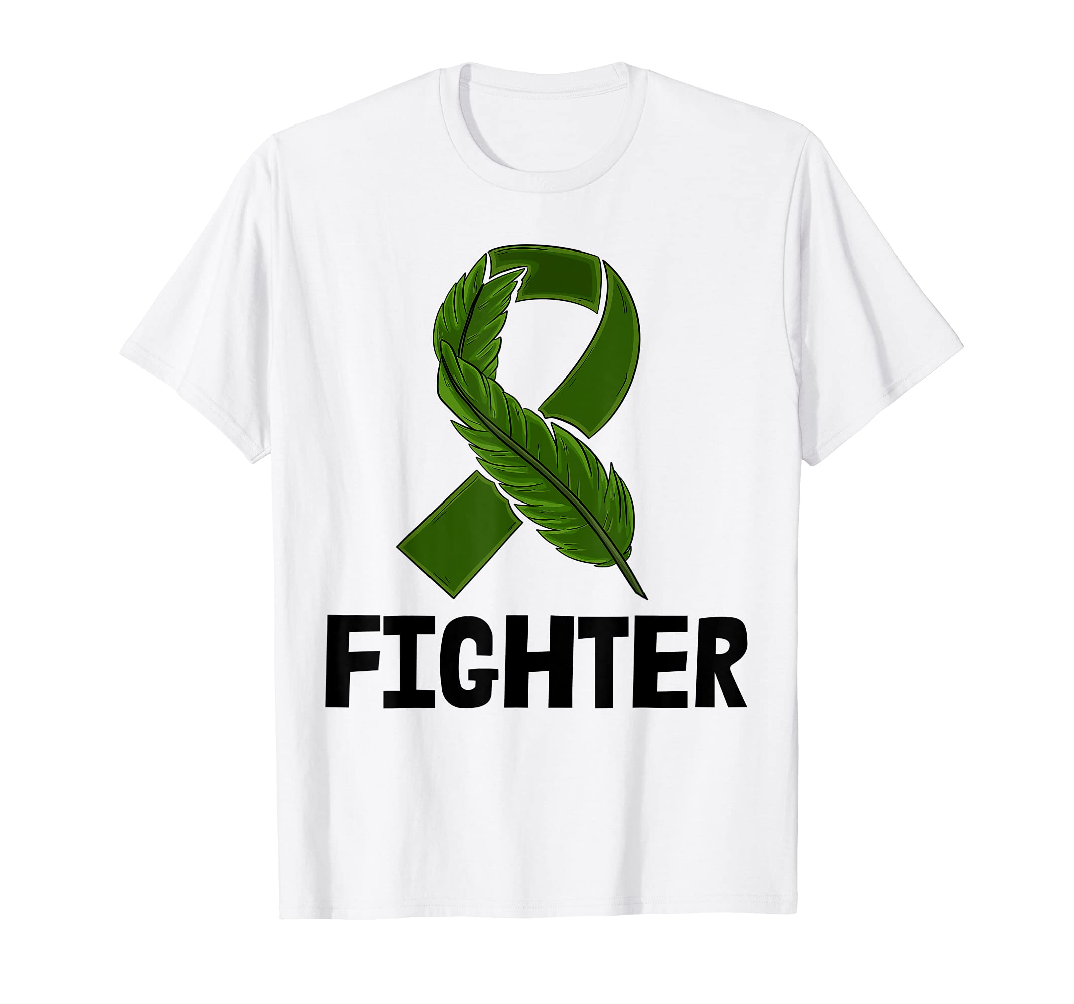 Fighter Stigma Green Ribbon Shirts T-Shirt - Streetwear Style Unisex - T-Shirt, Sweatshirt, Hoodie
