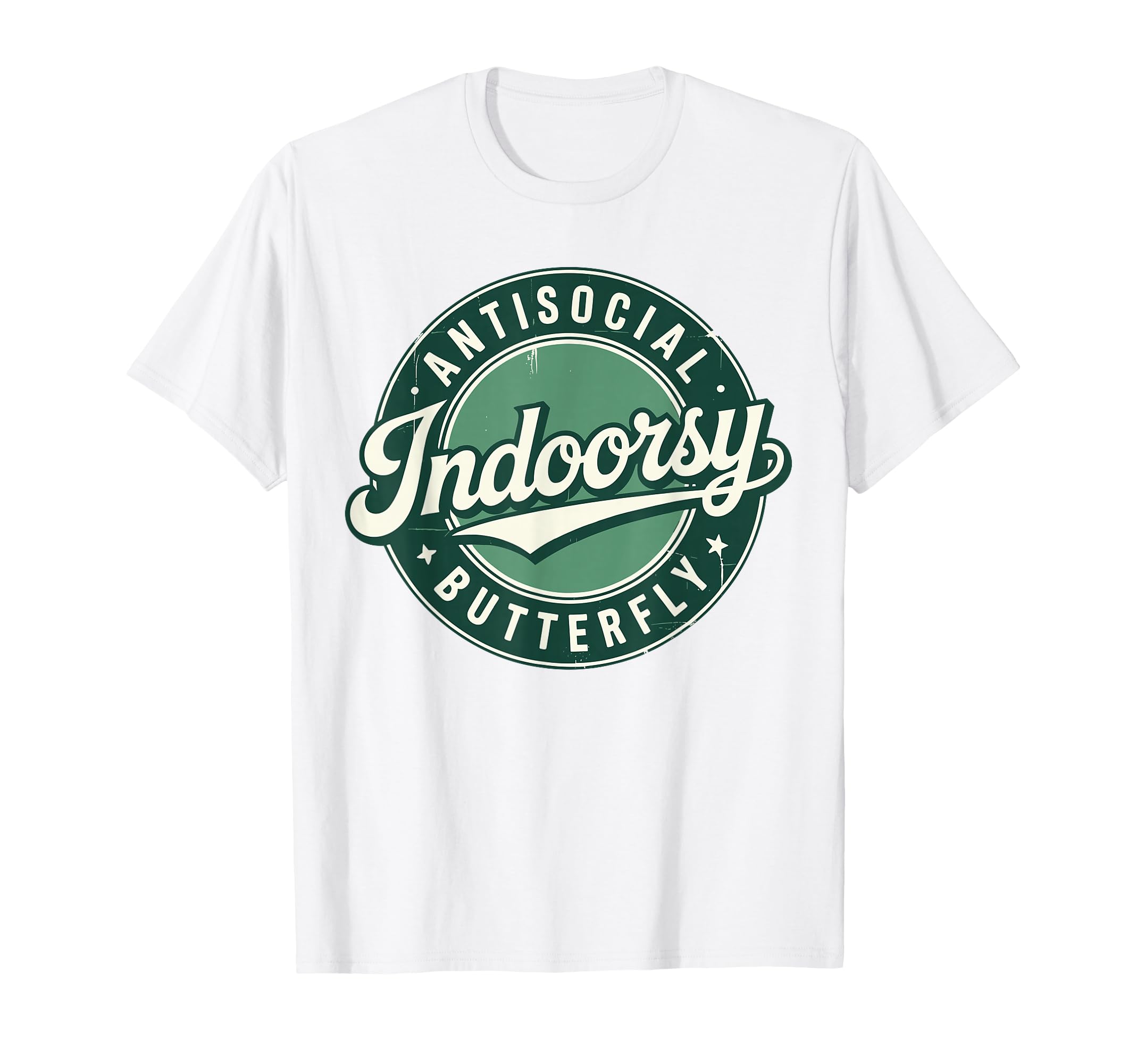 Indoorsy Antisocial Butterfly Antisocial T-Shirt - Minimalist Print Unisex - T-Shirt, Sweatshirt, Hoodie