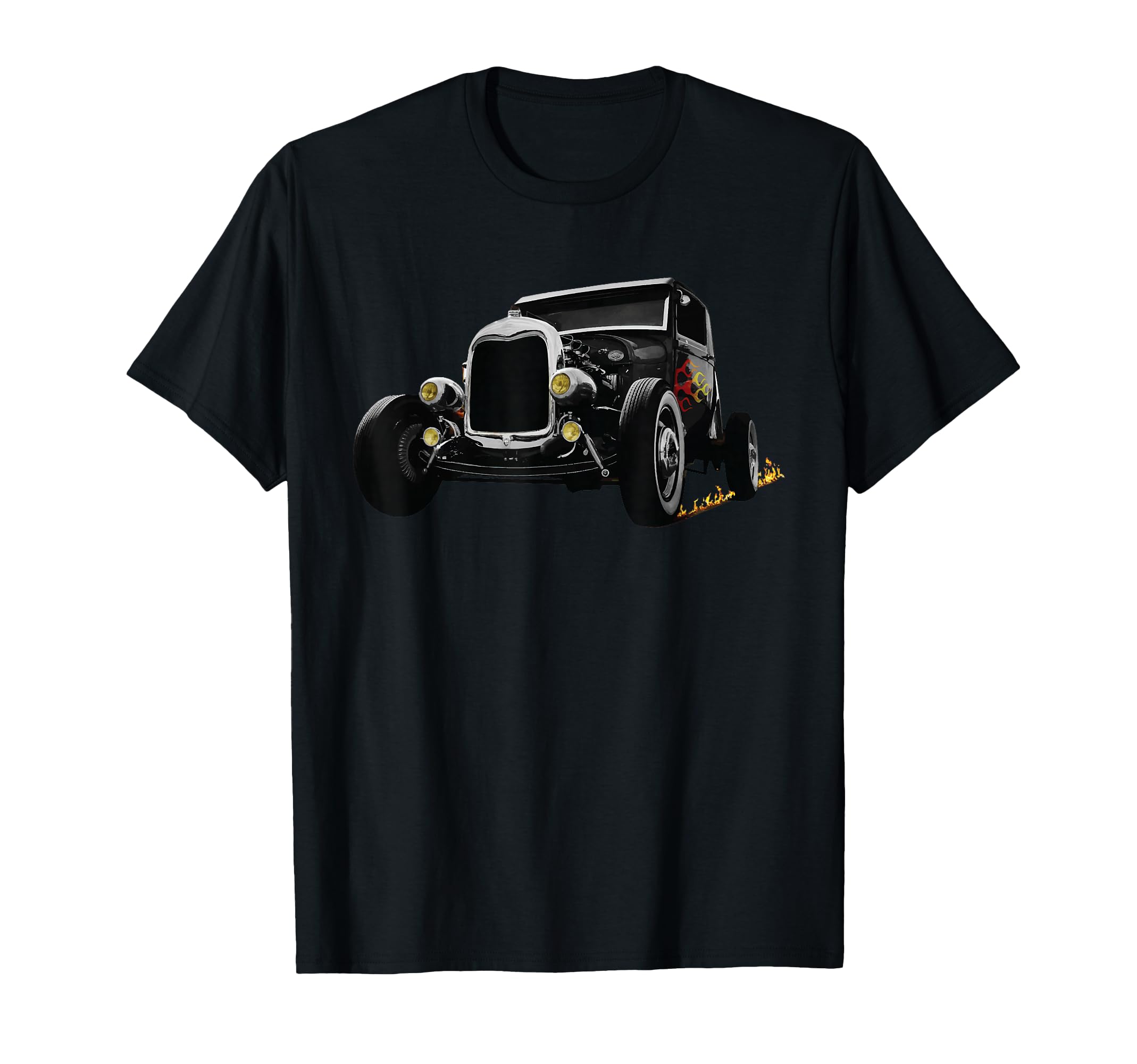 Hot Rod Car Race Hotrod Rat Rod Dad T-Shirt - Graphic Print Men Women - T-Shirt, Sweatshirt, Hoodie