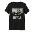 American Muscle Car Car Tri Blend T-Shirt - Fun Novelty Design Men Women - T-Shirt, Sweatshirt, Hoodie