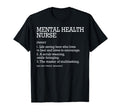 Mental Health Nurse Job Definition T-Shirt - Graphic Print for Adults - T-Shirt, Sweatshirt, Hoodie
