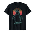 Penguin Lover Animal Synthwave 80S T-Shirt - Minimalist Print Men Women - T-Shirt, Sweatshirt, Hoodie