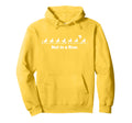 Duck Most Definitely Not All Row Hoodie - Minimalist Print Men Women - T-Shirt, Sweatshirt, Hoodie