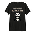 Sleepy Panda Burnout Recovery Stress T-Shirt - Minimalist Print Unisex - T-Shirt, Sweatshirt, Hoodie
