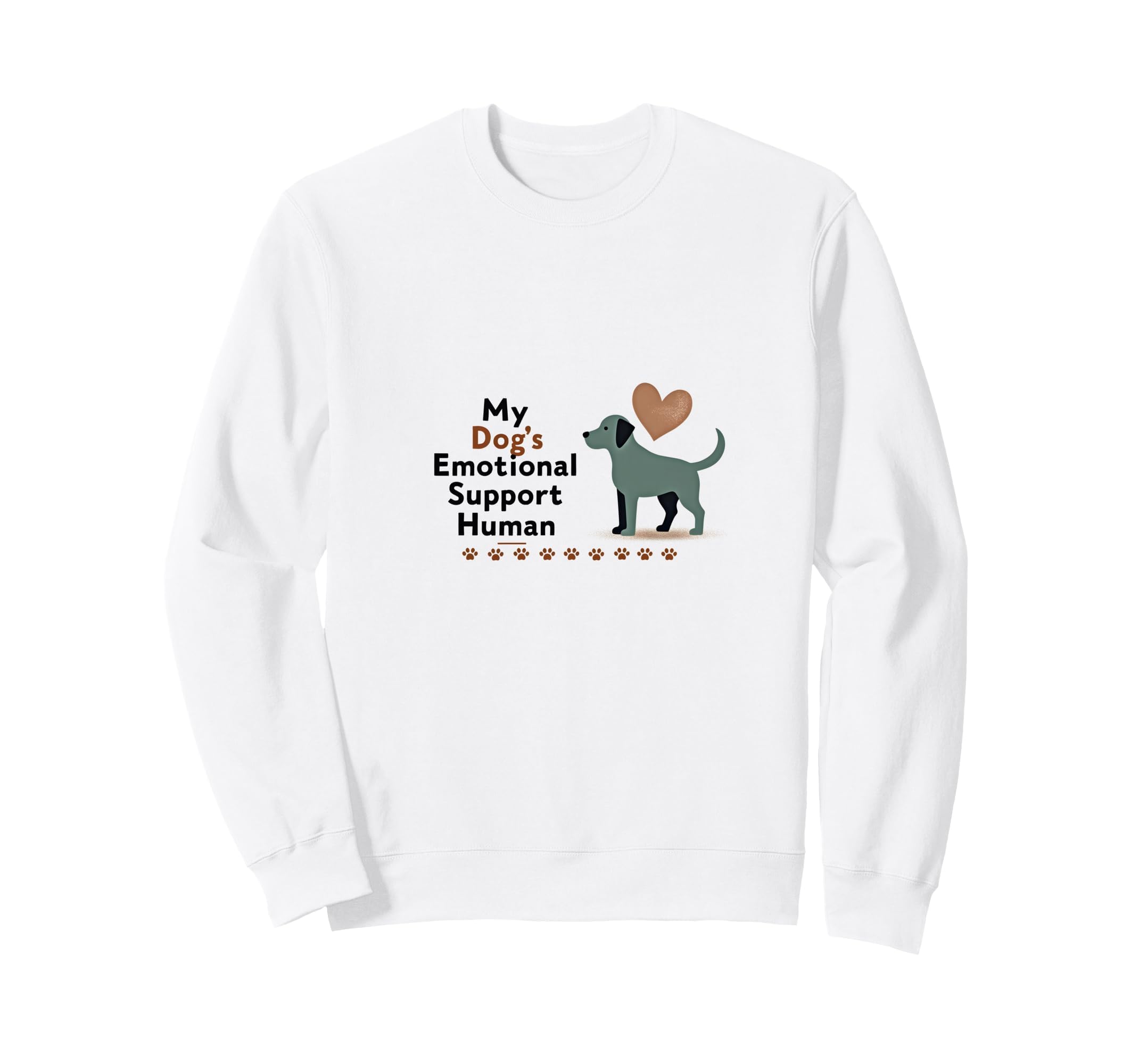 Dog Mom My Dogs Emotional Support Sweatshirt - Streetwear Style Men Women - T-Shirt, Sweatshirt, Hoodie