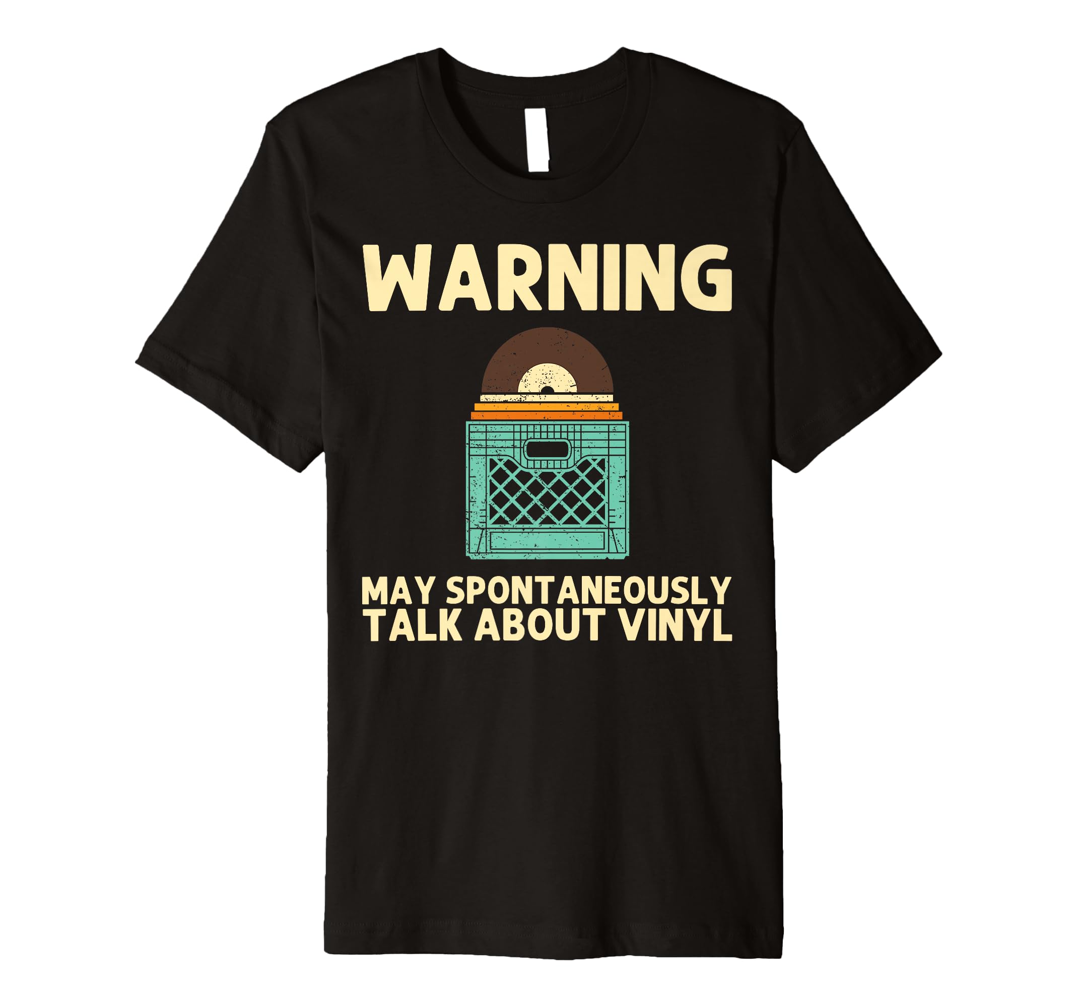 Vinyl Dj Vinyl Record Lovers T-Shirt - Casual Everyday Wear for Adults - T-Shirt, Sweatshirt, Hoodie
