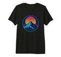 Mountain Sunset 70S 80S Nostalgic T-Shirt - Novelty Apparel Men Women - T-Shirt, Sweatshirt, Hoodie