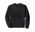 Antisocial Butterfly Introverts Unite Sweatshirt - Graphic Print Men Women - T-Shirt, Sweatshirt, Hoodie