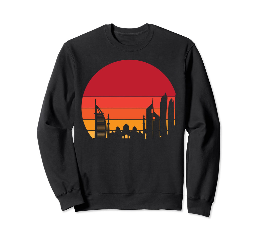 Dubai Sunset Sweatshirt - Fun Novelty Design Men Women - T-Shirt, Sweatshirt, Hoodie