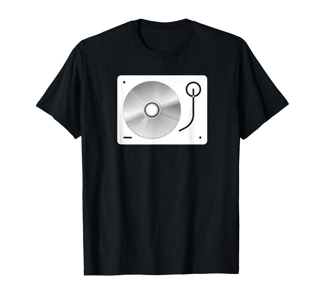 Old School Vinyl Record Album Turn T-Shirt - Minimalist Print Men Women - T-Shirt, Sweatshirt, Hoodie
