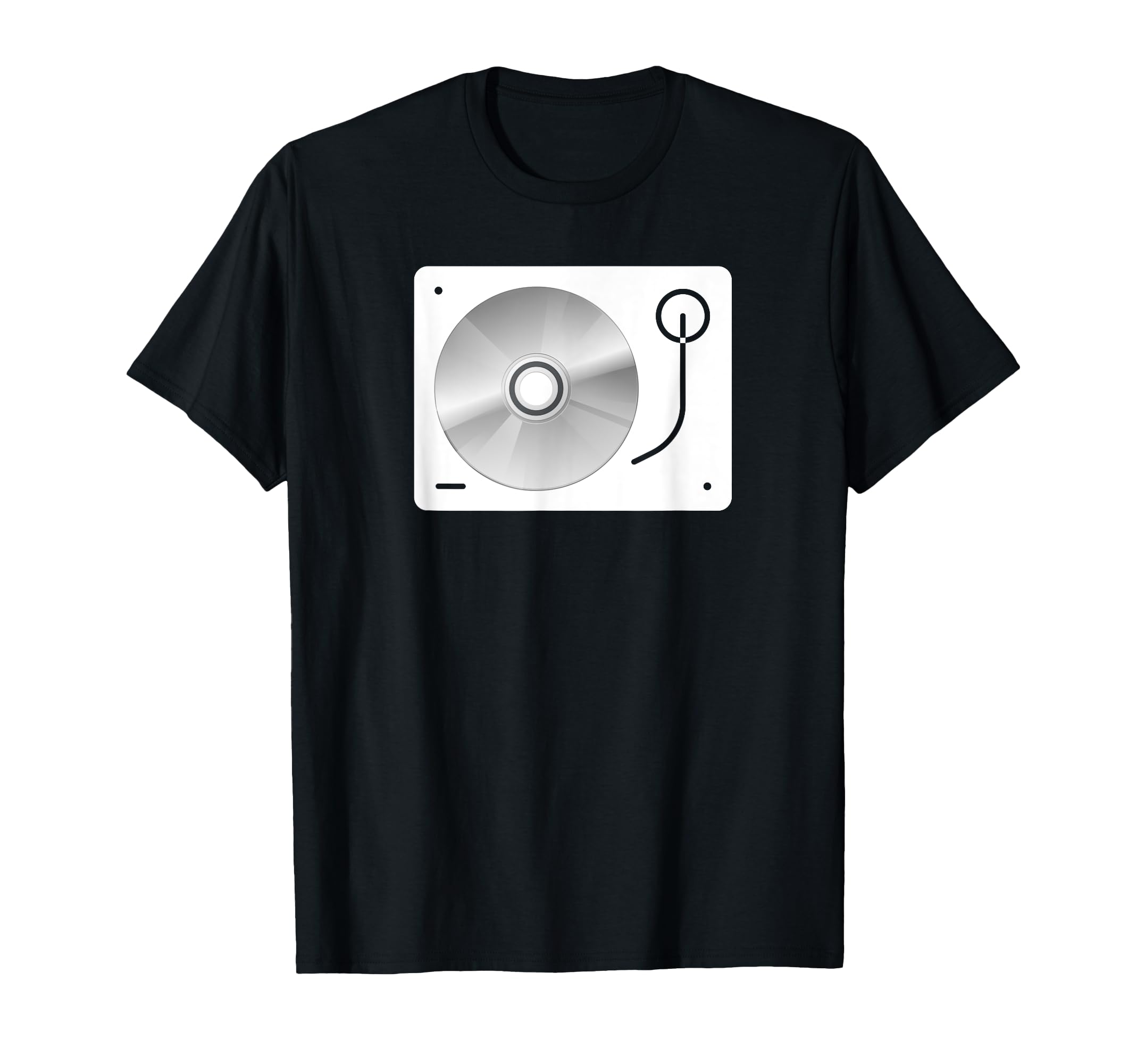 Old School Vinyl Record Album Turn T-Shirt - Minimalist Print Men Women - T-Shirt, Sweatshirt, Hoodie