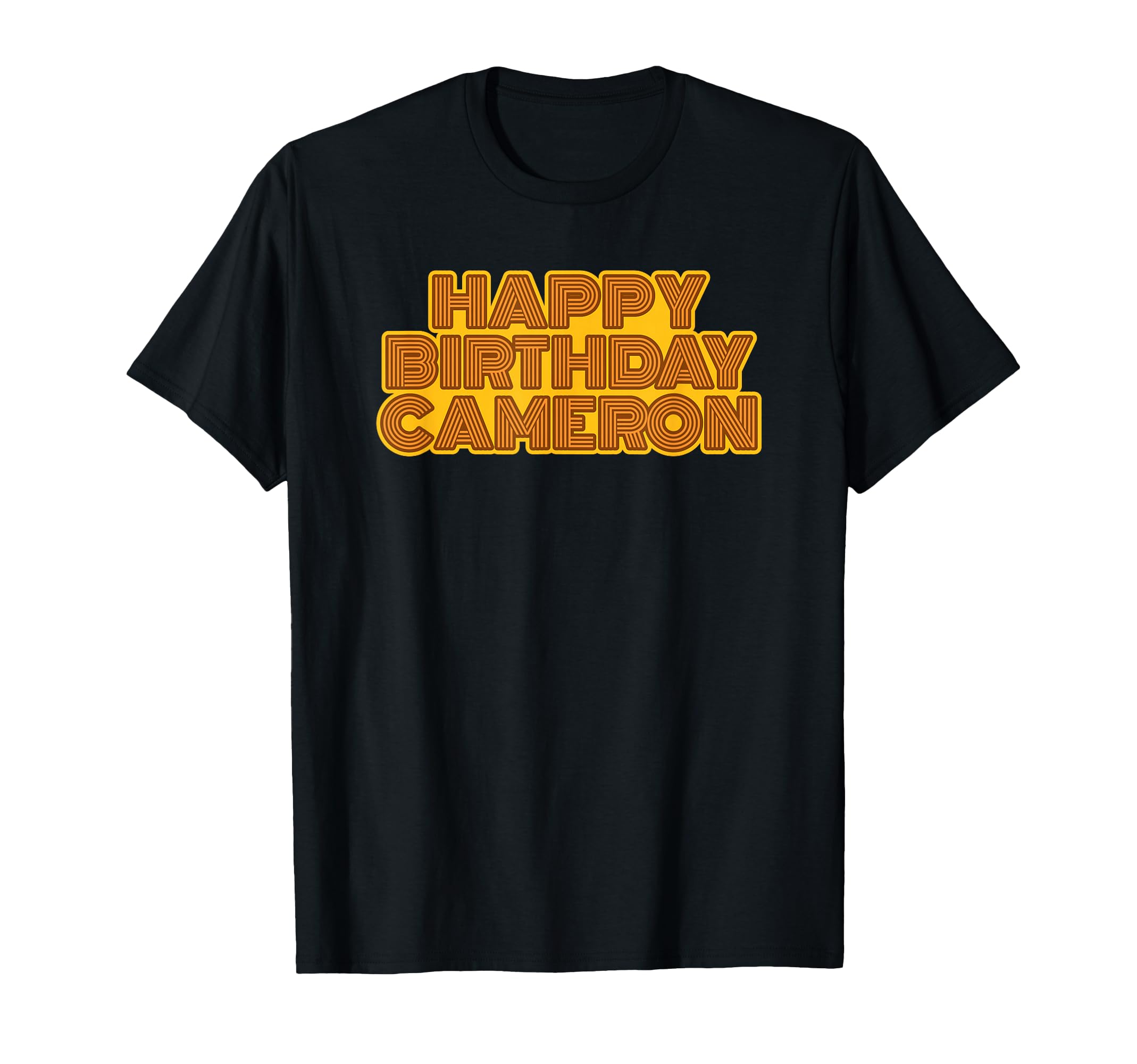 Happy Birthday Cameron Personalized T-Shirt - Custom Art Print for Adults - T-Shirt, Sweatshirt, Hoodie