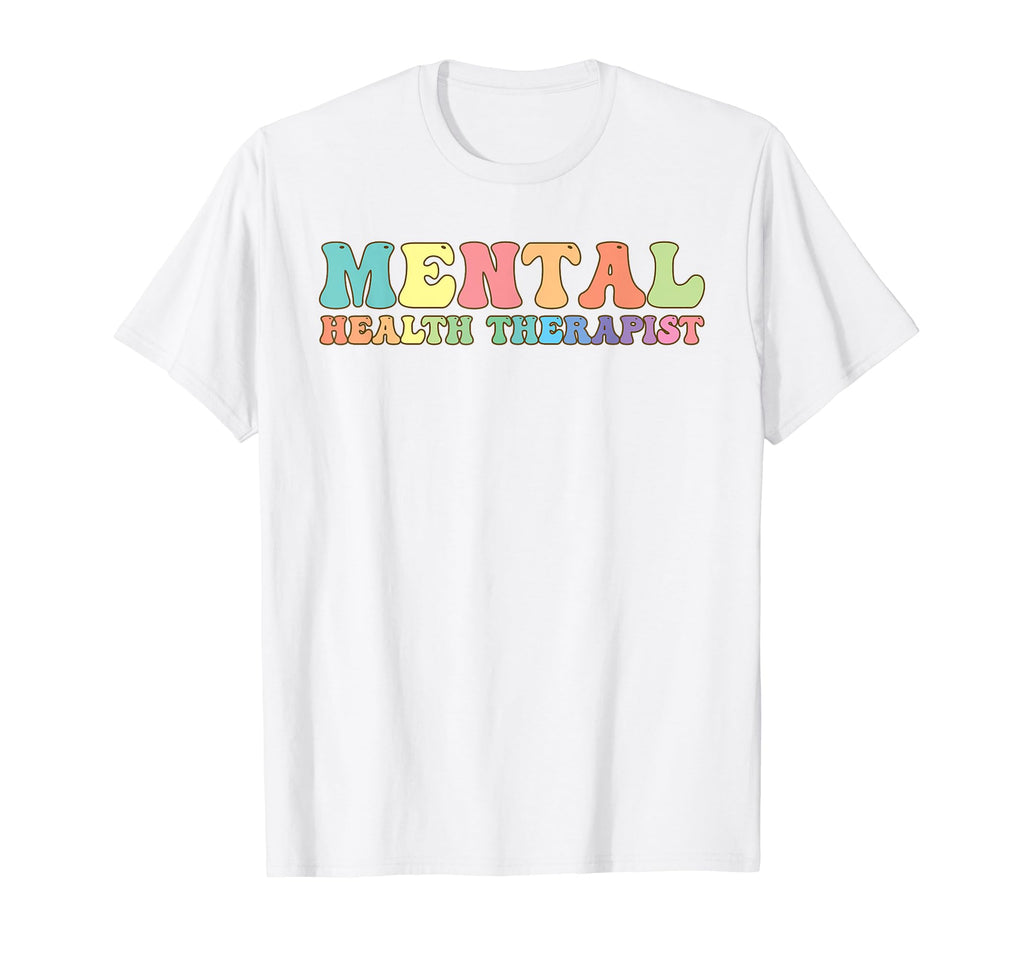 Mental Health Therapist Mental Health T-Shirt - Minimalist Print Men Women - T-Shirt, Sweatshirt, Hoodie