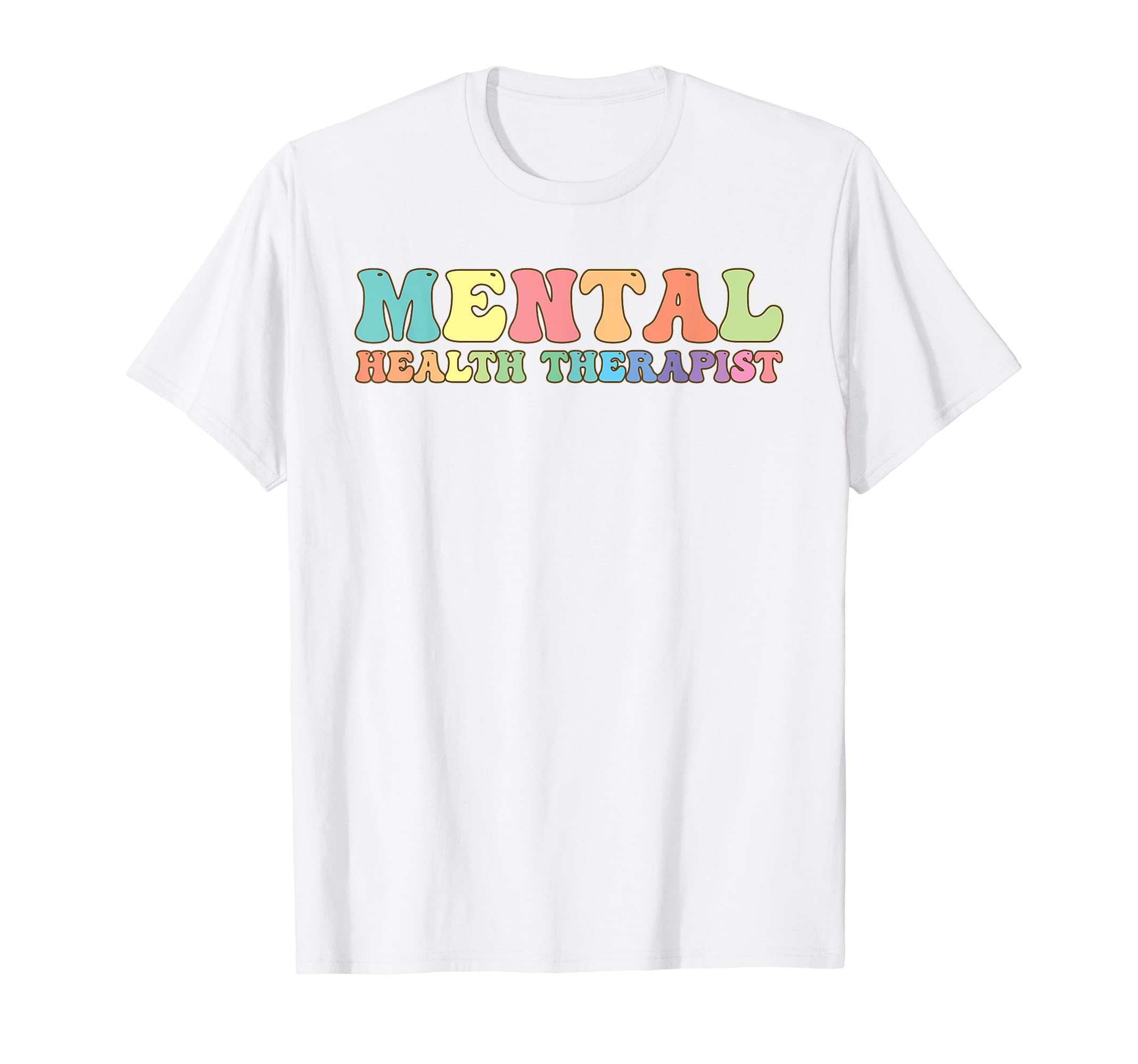 Mental Health Therapist Mental Health T-Shirt - Minimalist Print Men Women - T-Shirt, Sweatshirt, Hoodie