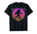 Bigfoot Sasquatch Vaporwave 80S 90S T-Shirt - Trendy Graphic Men Women - T-Shirt, Sweatshirt, Hoodie