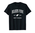 Beards Fork West Virginia Wv Athletic T-Shirt - Custom Art Print Men Women - T-Shirt, Sweatshirt, Hoodie
