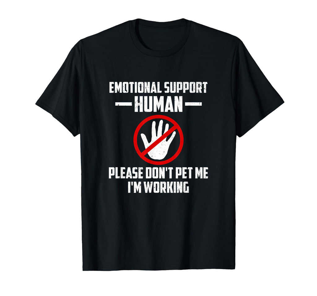 Emotional Support Human Halloween T-Shirt - Novelty Apparel Men Women - T-Shirt, Sweatshirt, Hoodie