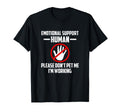 Emotional Support Human Halloween T-Shirt - Novelty Apparel Men Women - T-Shirt, Sweatshirt, Hoodie