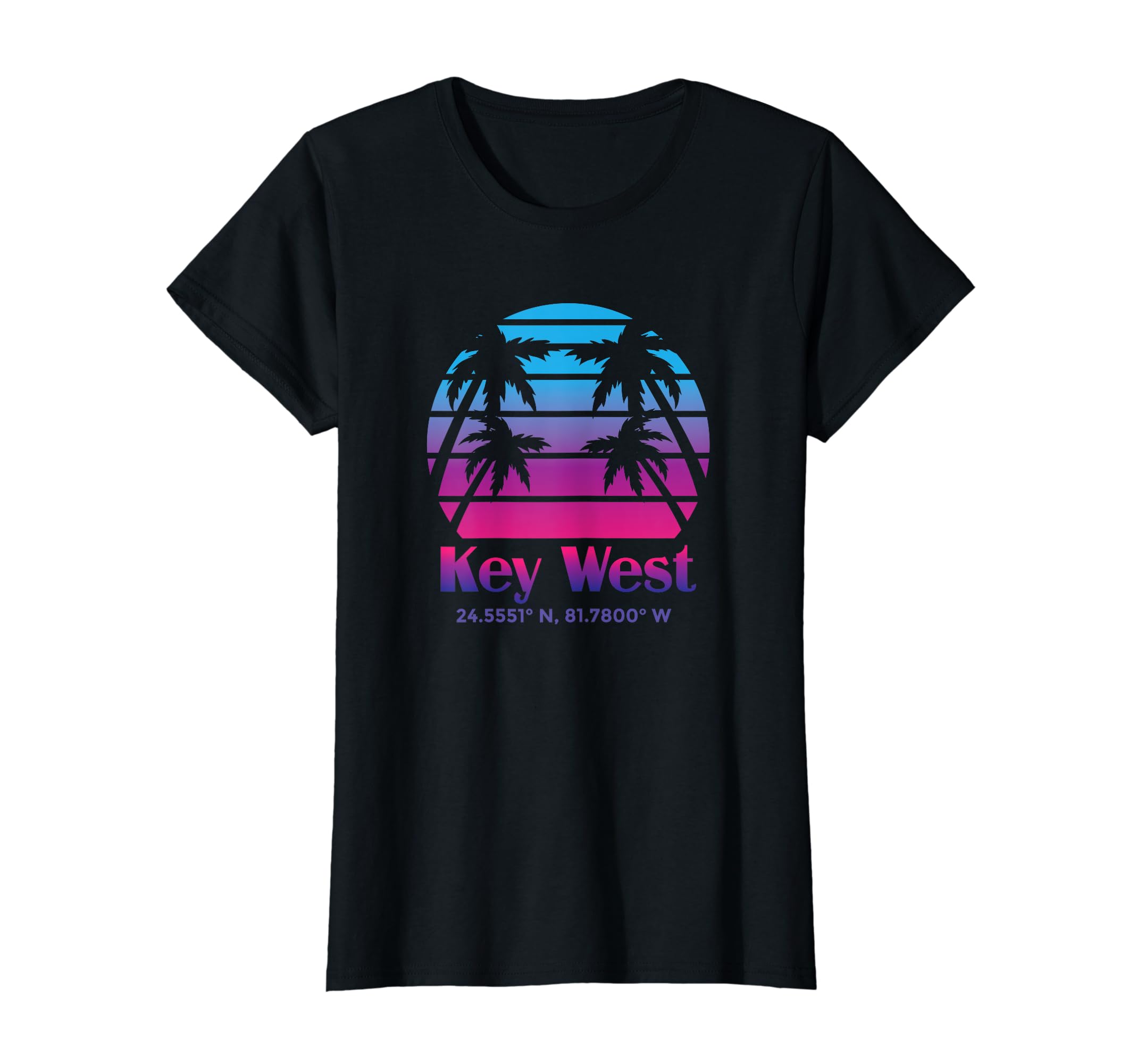 Womens Key West T-Shirt - Graphic Print Men Women - T-Shirt, Sweatshirt, Hoodie