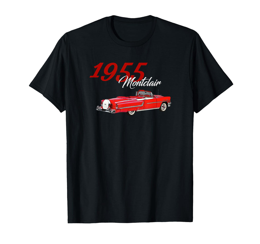 1955 Montclair Cars Convertible T-Shirt - Graphic Print for Adults - T-Shirt, Sweatshirt, Hoodie