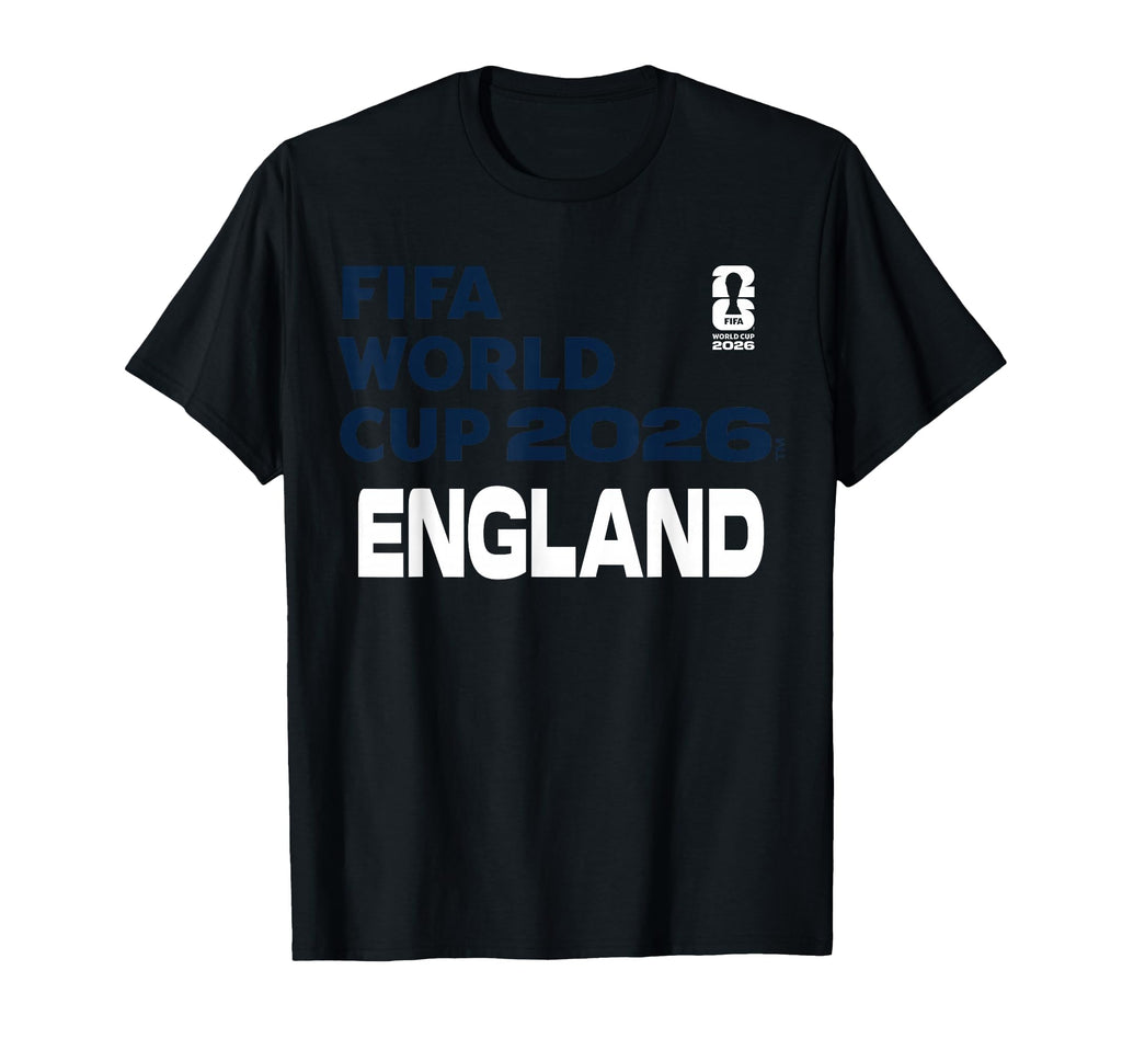 FIFA World CUP26 England Block Letters T-Shirt - T-Shirt, Sweatshirt, Hoodie