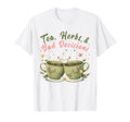 Funny Wellness Vibes Aesthetic Tea T-Shirt - Aesthetic Graphic for Adults - T-Shirt, Sweatshirt, Hoodie