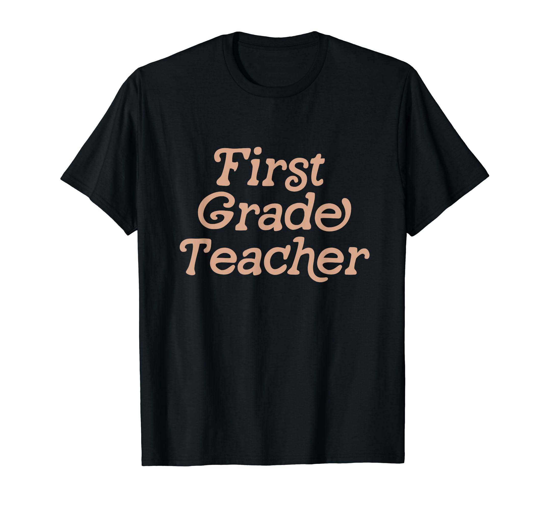 First Grade Teacher Back To School T-Shirt - Minimalist Print for Adults - T-Shirt, Sweatshirt, Hoodie