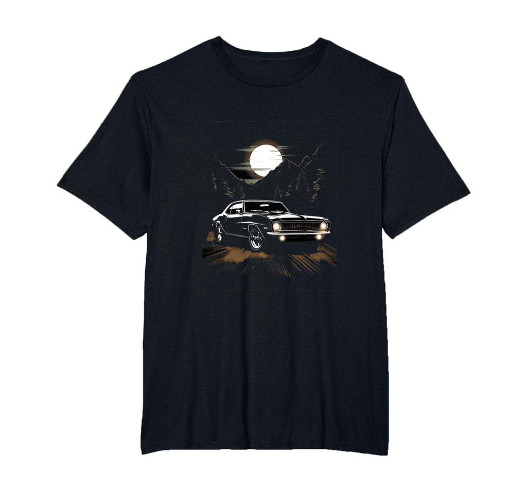 Muscle Car Car T-Shirt - Custom Art Print Men Women - T-Shirt, Sweatshirt, Hoodie