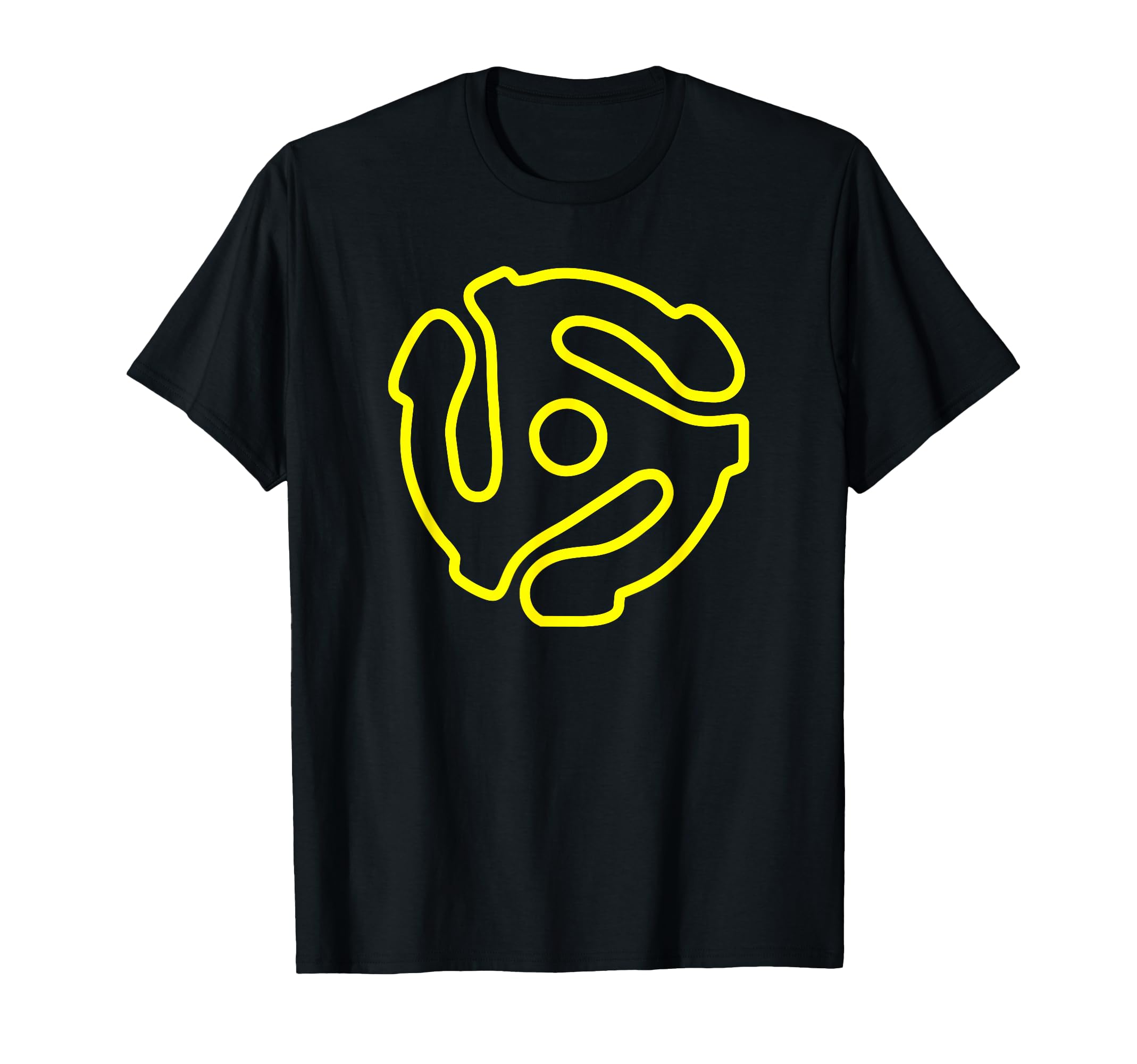 45 Rpm Record Adapter Vinyl Music T-Shirt - Casual Everyday Wear Men Women - T-Shirt, Sweatshirt, Hoodie