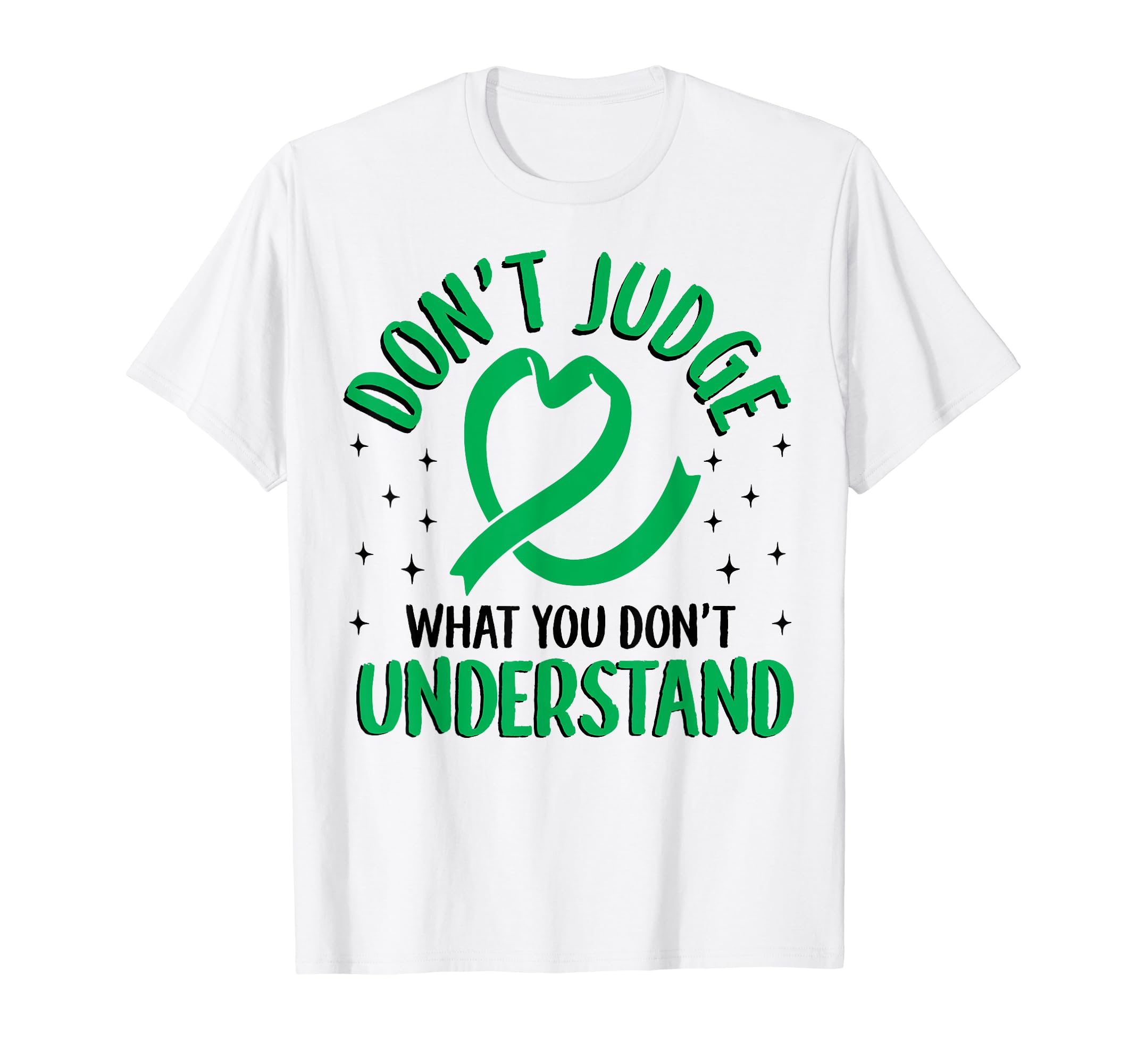 Dont Judge Depression Anxiety T-Shirt - Casual Everyday Wear Men Women - T-Shirt, Sweatshirt, Hoodie
