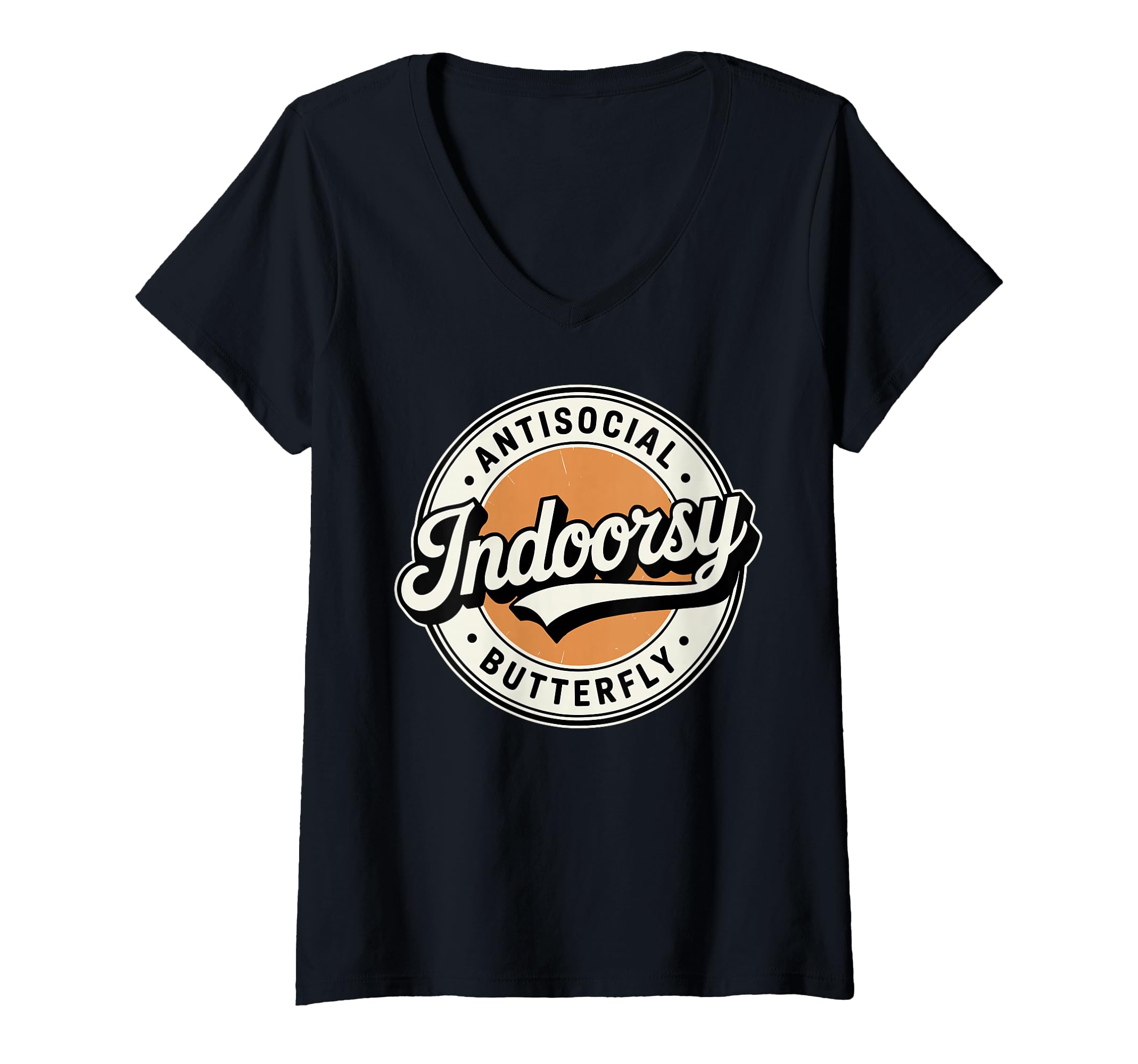 Womens Indoorsy Antisocial T-Shirt - Fun Novelty Design Men Women - T-Shirt, Sweatshirt, Hoodie