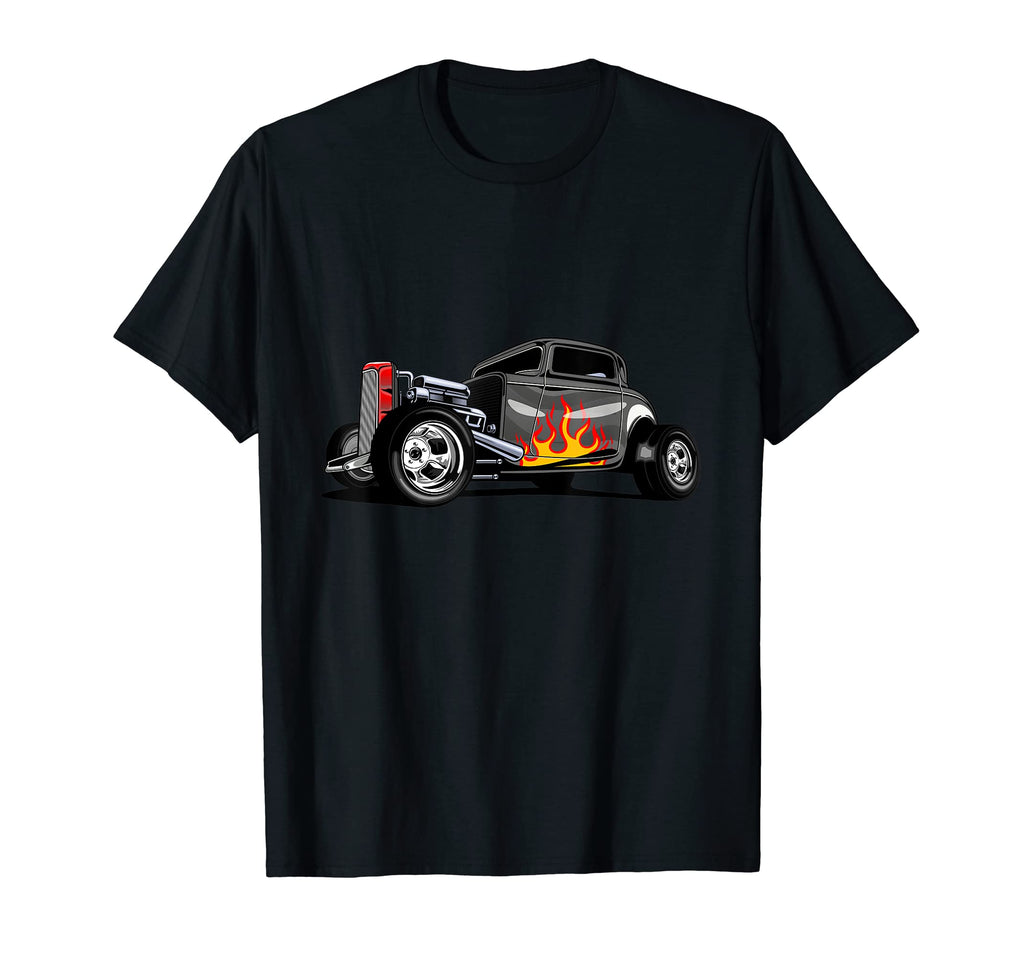 Car Lover Rockabilly Gift Hoodie - Novelty Apparel Men Women - T-Shirt, Sweatshirt, Hoodie