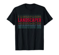 Landscaper Funny Layered Text Gardener T-Shirt - Unique Graphic Unisex - T-Shirt, Sweatshirt, Hoodie