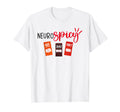 Neurospicy Overstimulated Adhd Awareness T-Shirt - Unique Graphic Unisex - T-Shirt, Sweatshirt, Hoodie