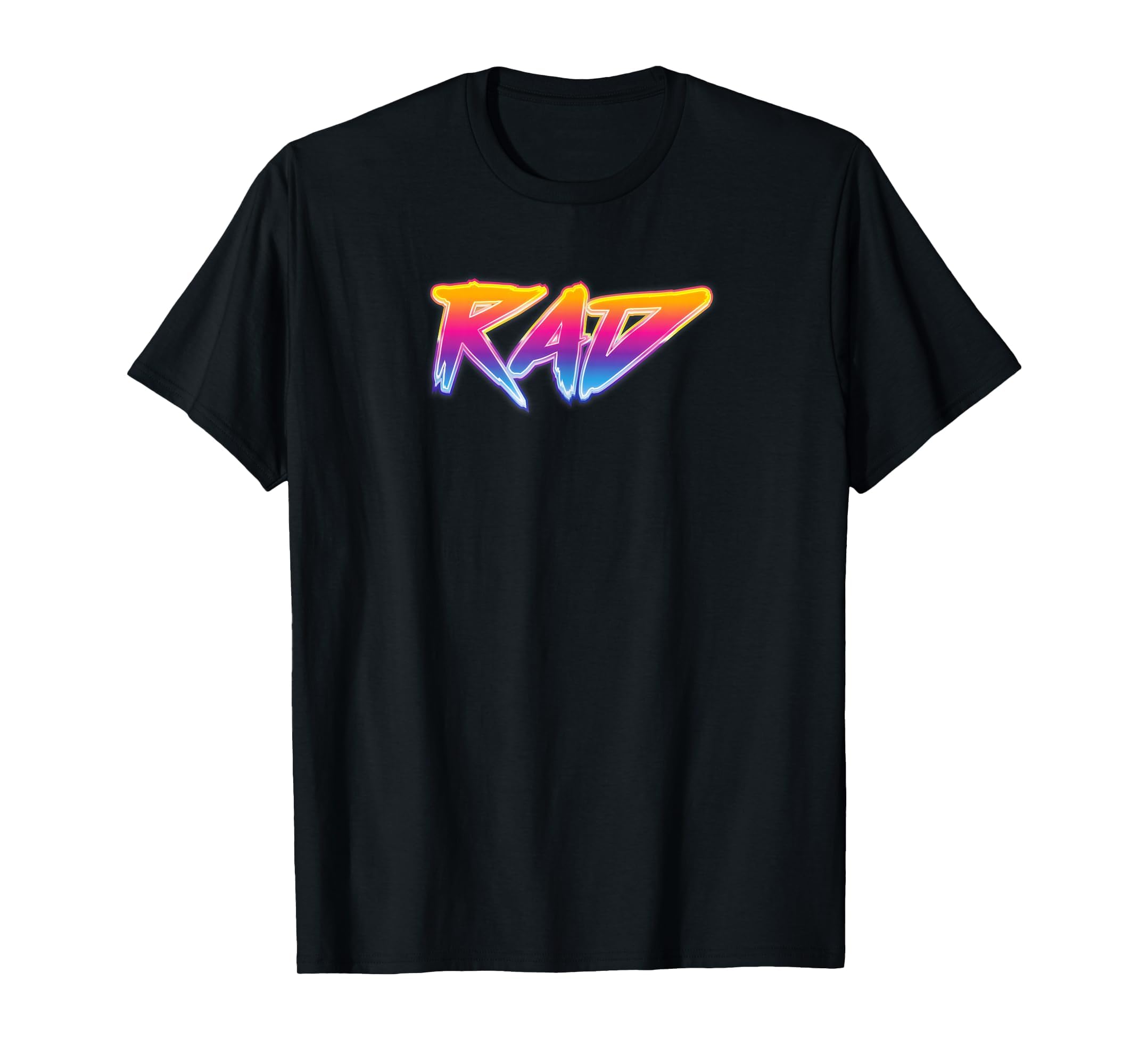 Rad 80S 90S Outrun Radical T-Shirt - Unique Graphic Men Women - T-Shirt, Sweatshirt, Hoodie