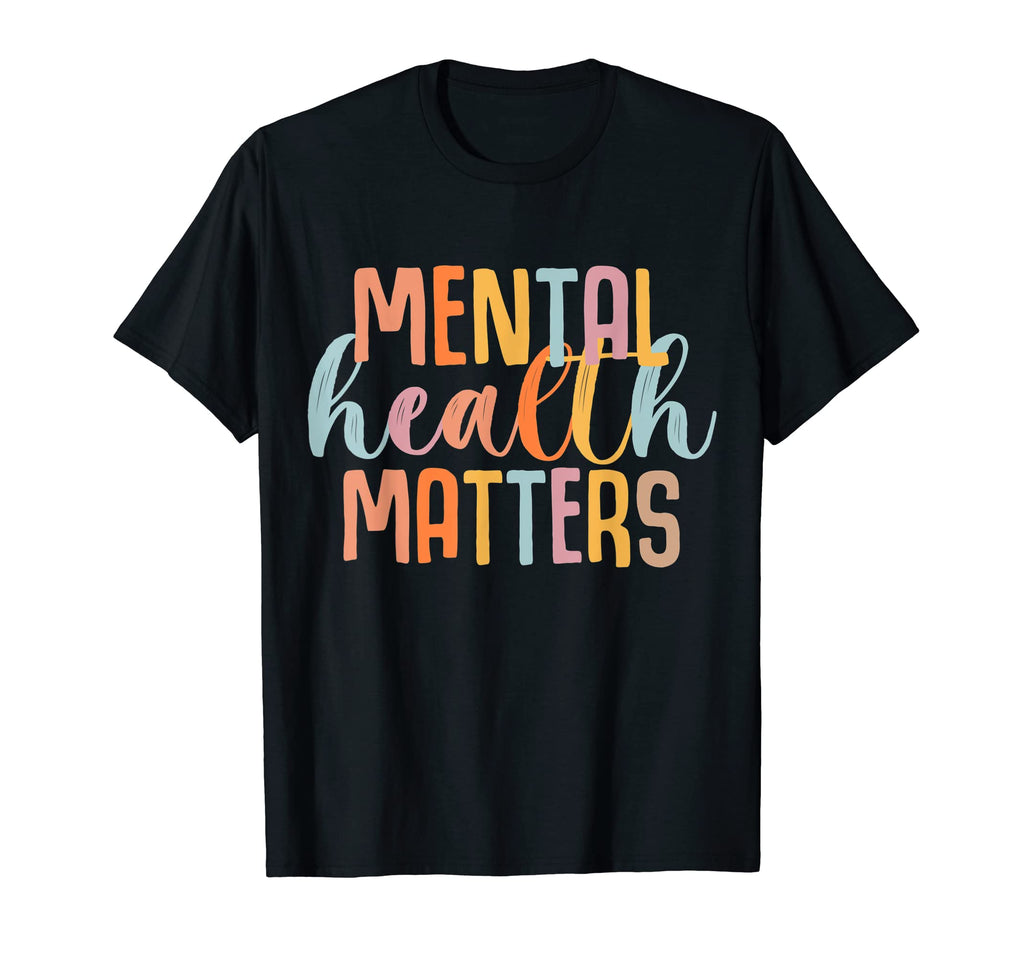 Mental Health Matters Gift Human Brain T-Shirt - Novelty Apparel Men Women - T-Shirt, Sweatshirt, Hoodie