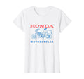 Honda Powersports Red White Blue T-Shirt - Minimalist Print for Adults - T-Shirt, Sweatshirt, Hoodie