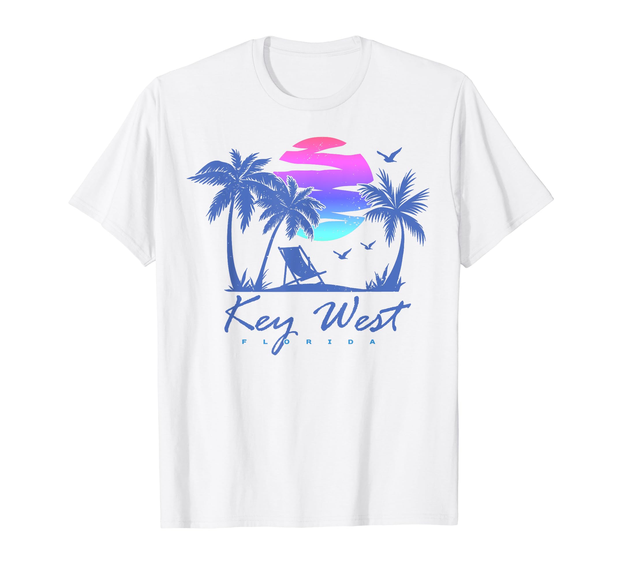 Key West Florida Spring Break T-Shirt - Minimalist Print for Adults - T-Shirt, Sweatshirt, Hoodie