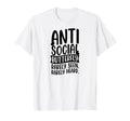 Antisocial Butterfly Rarely Seen Rarely T-Shirt - Graphic Print Men Women - T-Shirt, Sweatshirt, Hoodie
