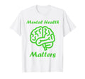 Simple Support Brain Illness Mental T-Shirt - Casual Everyday Wear Unisex - T-Shirt, Sweatshirt, Hoodie
