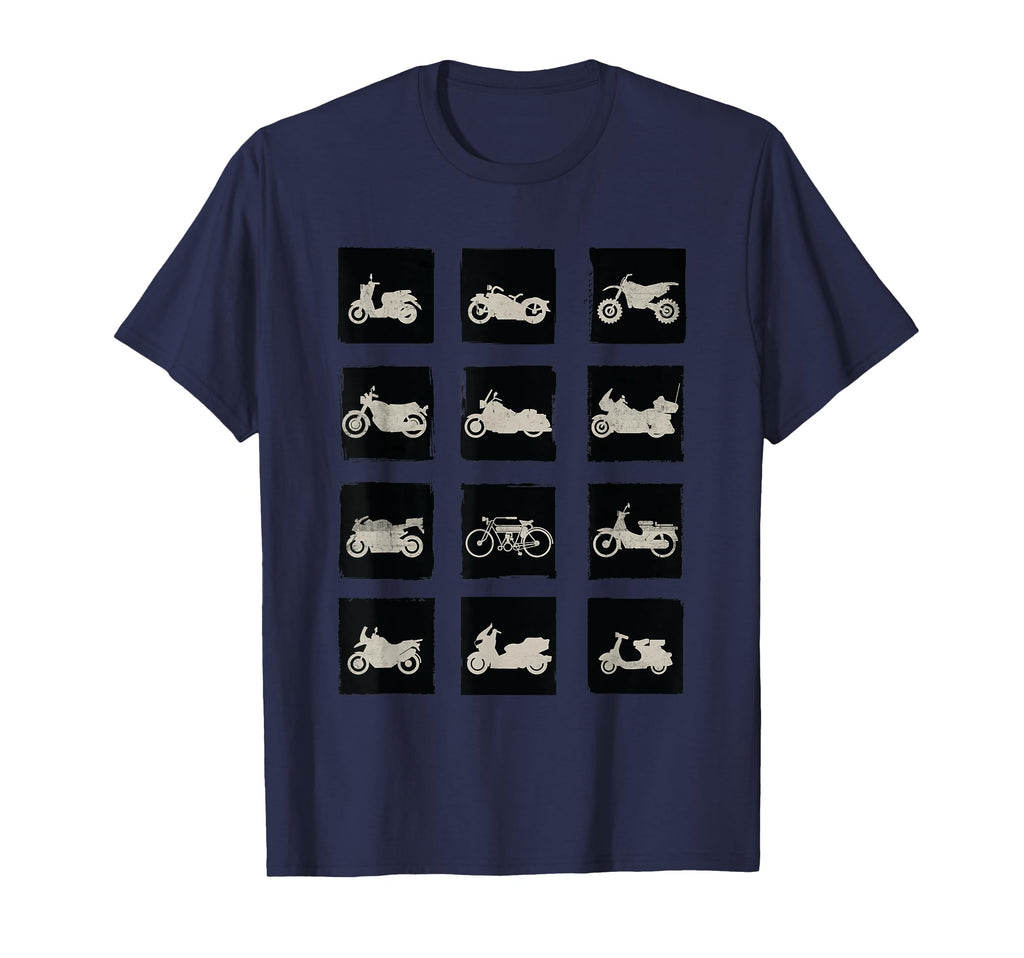 Motorcycle Silhouette Grunge Sweatshirt - Minimalist Print Men Women - T-Shirt, Sweatshirt, Hoodie