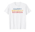 Happy Birthday Georgia Personalized T-Shirt - Unique Graphic for Adults - T-Shirt, Sweatshirt, Hoodie