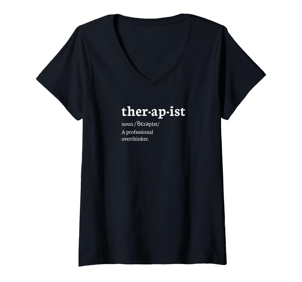 Womens Funny Therapist Definition T-Shirt - Graphic Print for Adults - T-Shirt, Sweatshirt, Hoodie