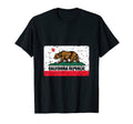 California Republic Flag Bear Ca T-Shirt - Casual Everyday Wear Men Women - T-Shirt, Sweatshirt, Hoodie