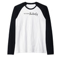 Anti Social Butterfly Raglan Sweatshirt - Fun Novelty Design Men Women - T-Shirt, Sweatshirt, Hoodie