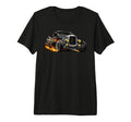 Hot Rod Car Hotrod Rat Rod Dad Father T-Shirt - Custom Art Print Men Women - T-Shirt, Sweatshirt, Hoodie