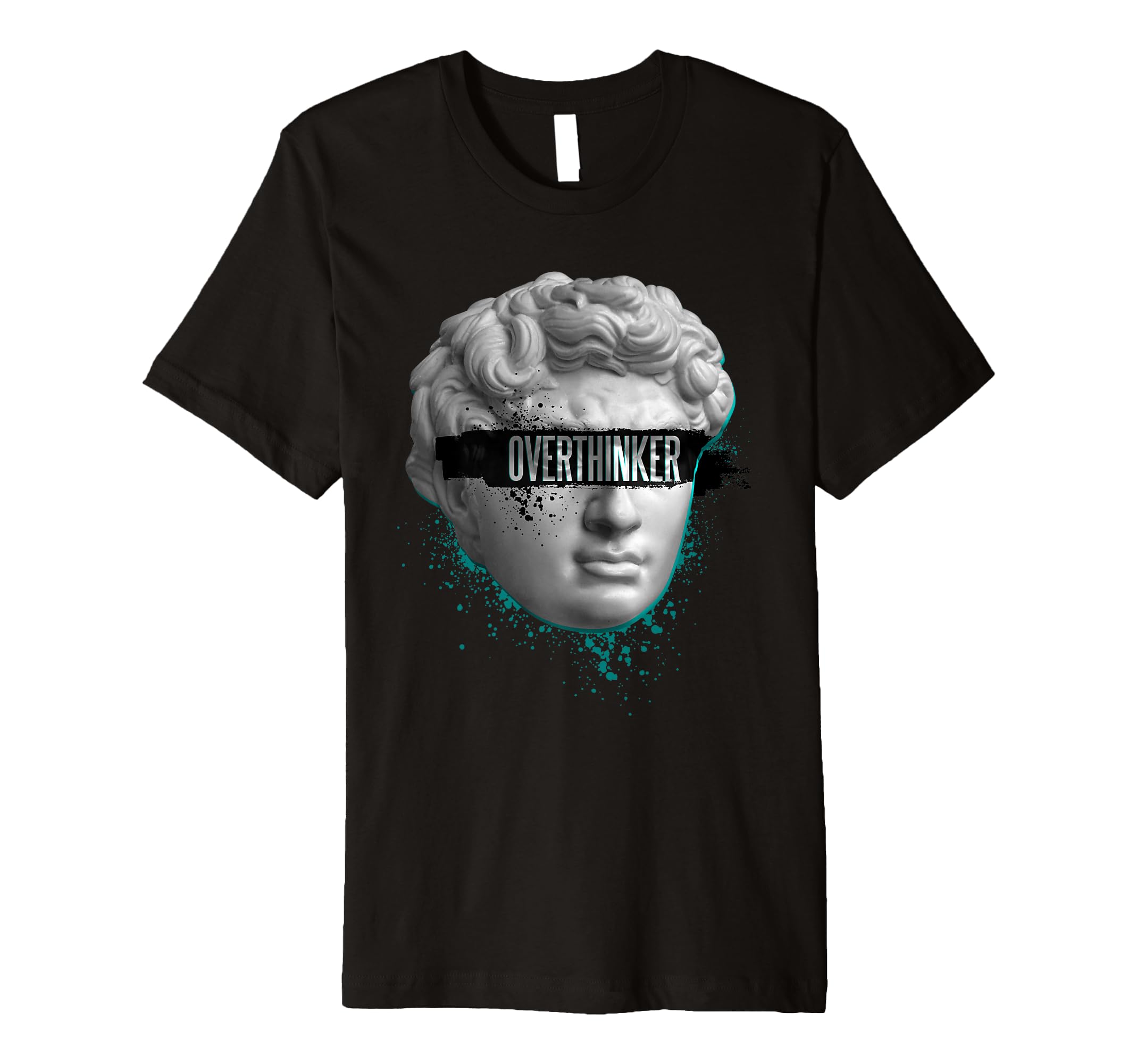 Extravagant Artful Collage T-Shirt - Fun Novelty Design for Adults - T-Shirt, Sweatshirt, Hoodie