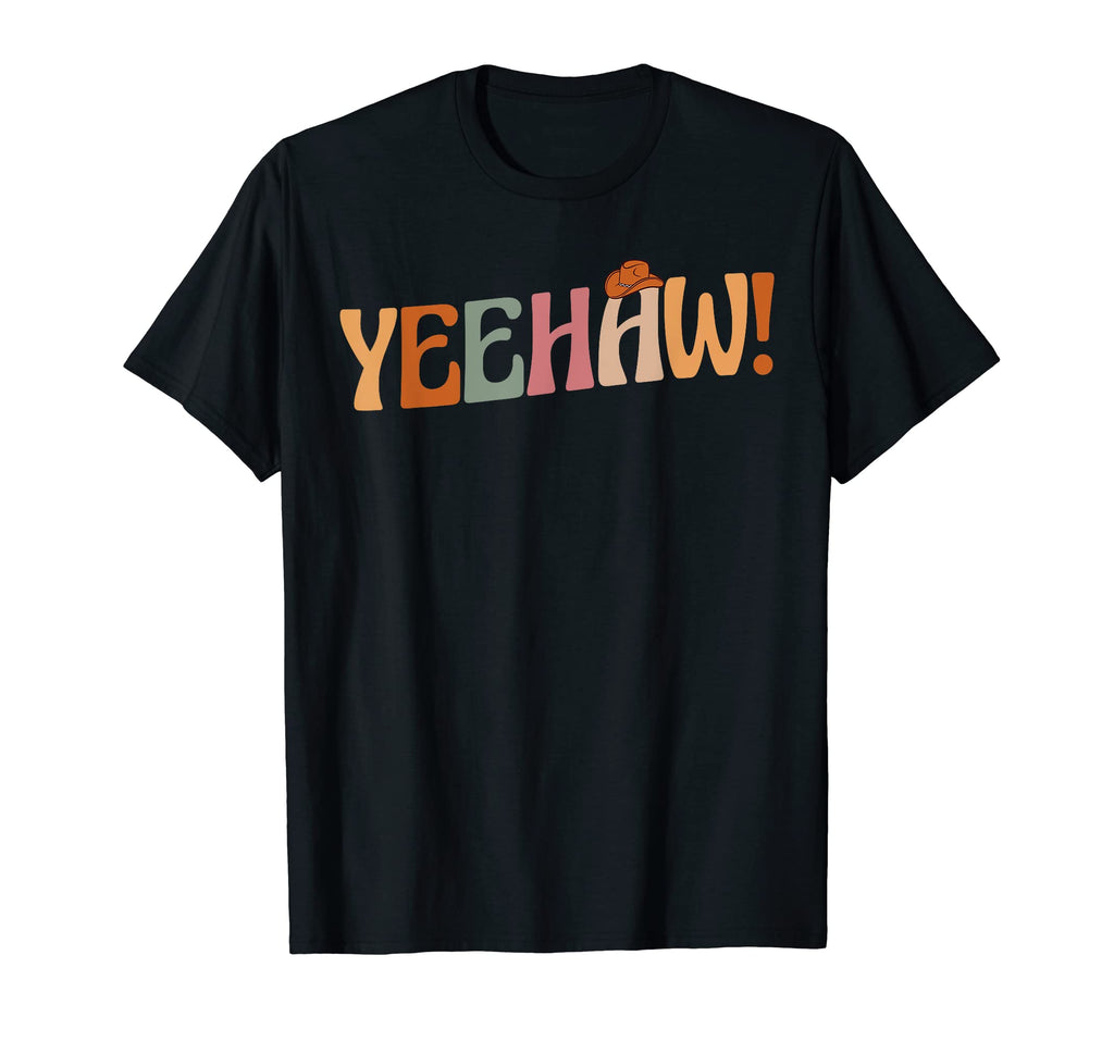 Yeehaw Cowboy Western Horse Ranch Lovers T-Shirt - Aesthetic Graphic Unisex - T-Shirt, Sweatshirt, Hoodie