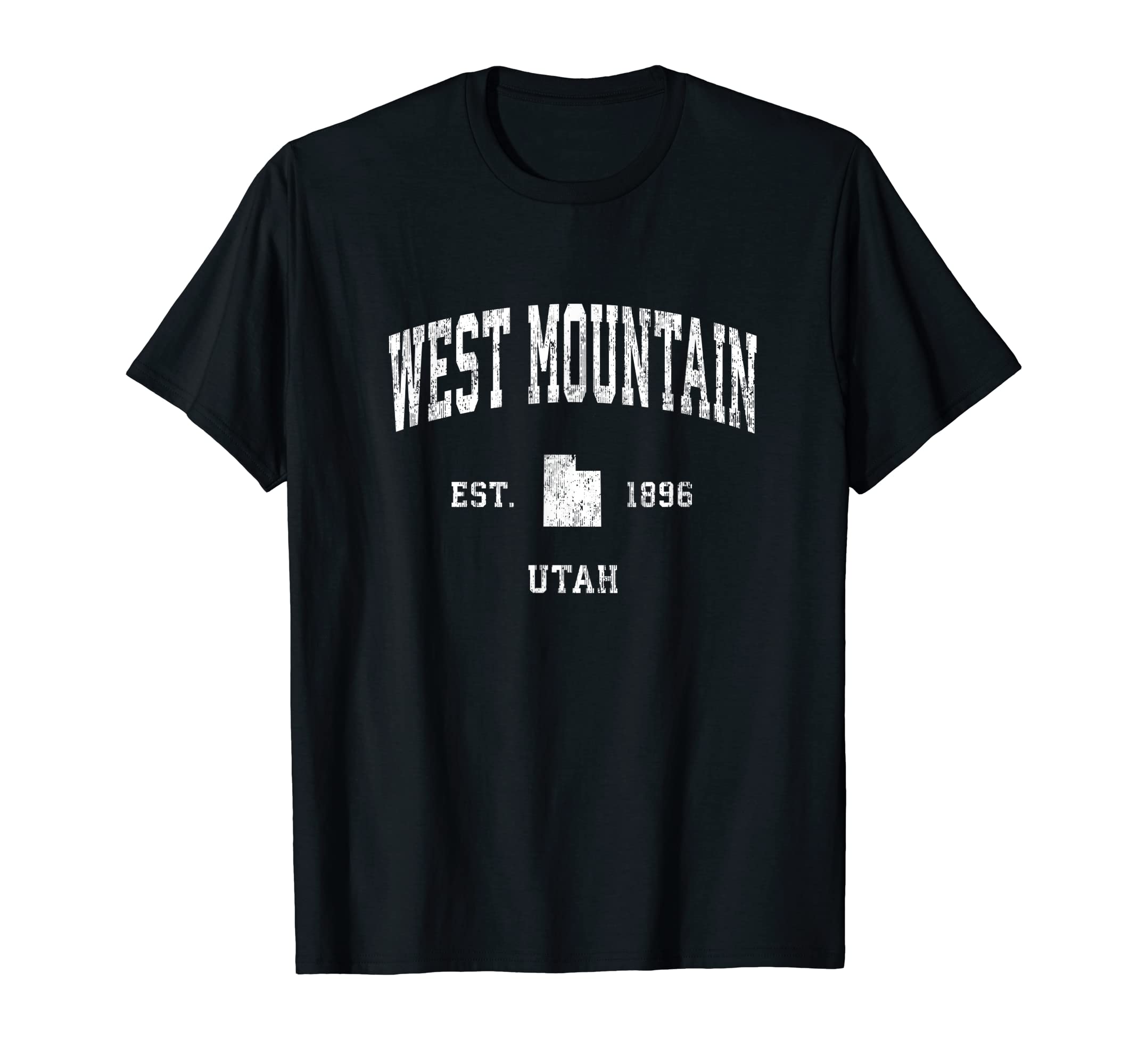 West Mountain Utah Ut Athletic Sports T-Shirt - Minimalist Print Men Women - T-Shirt, Sweatshirt, Hoodie