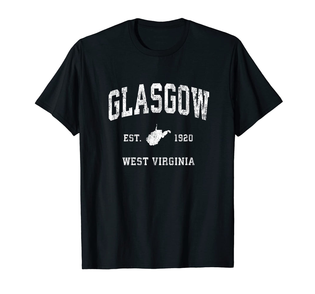 Glasgow West Virginia Wv Athletic Sports T-Shirt - Trendy Graphic Men Women - T-Shirt, Sweatshirt, Hoodie